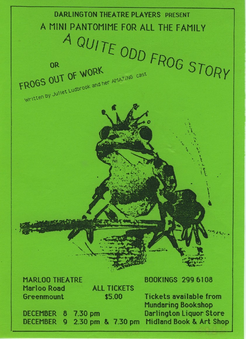A Quite Odd Frog Tale