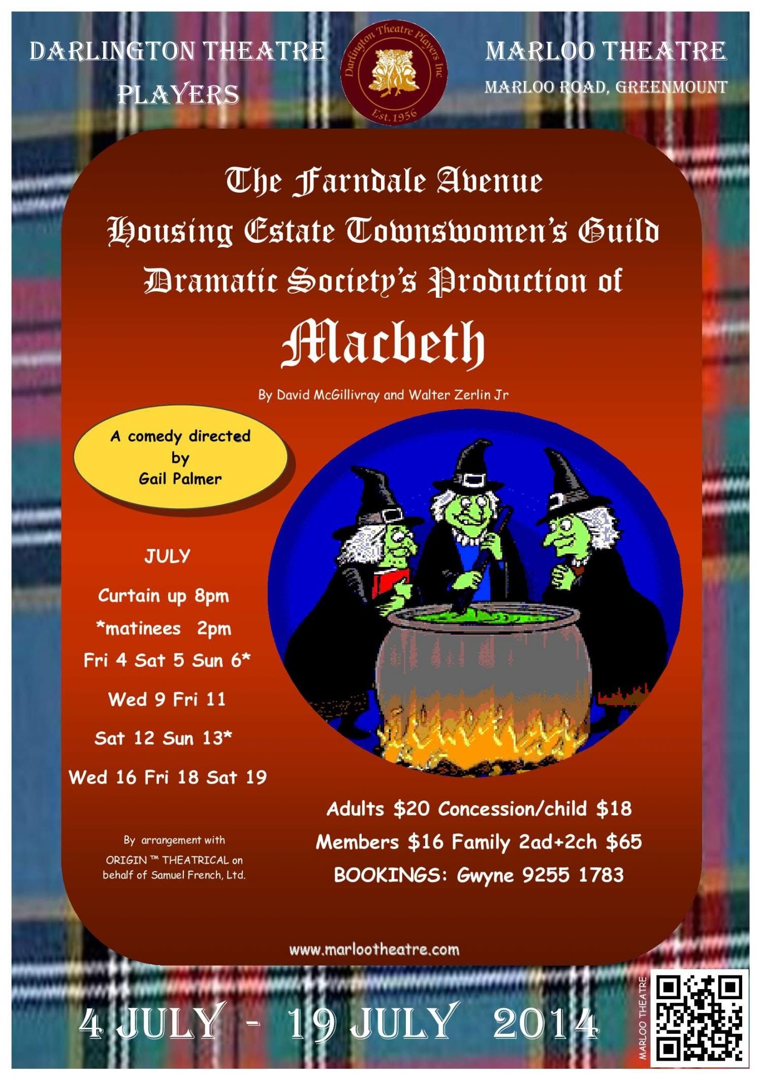 The Farndale Avenue Housing Estate Townswomen’s Guild Bramatic Society’s Production of Macbeth